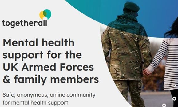 Togetherall mental health support for the UK Armed Forces and Family members