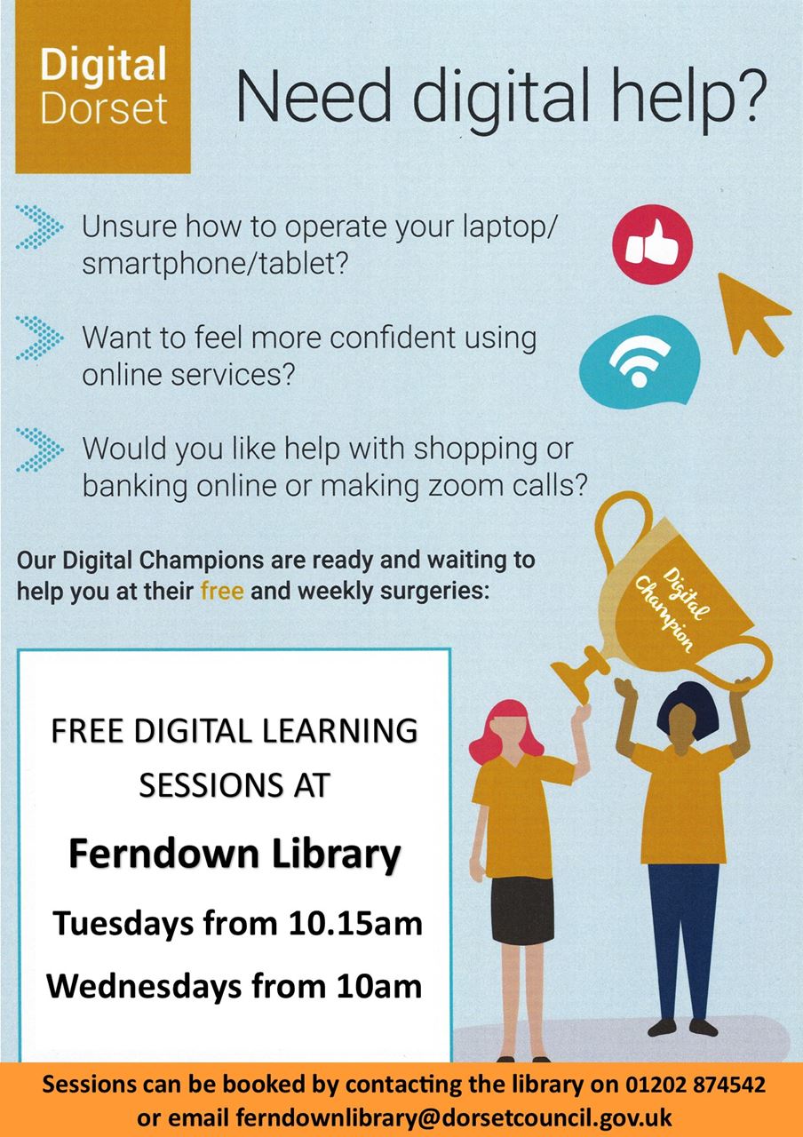 Digital Champion event poster